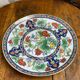 Vintage decorative porcelain plate, Japan