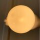 Ceramic and opaline women's hand wall light, 1970s