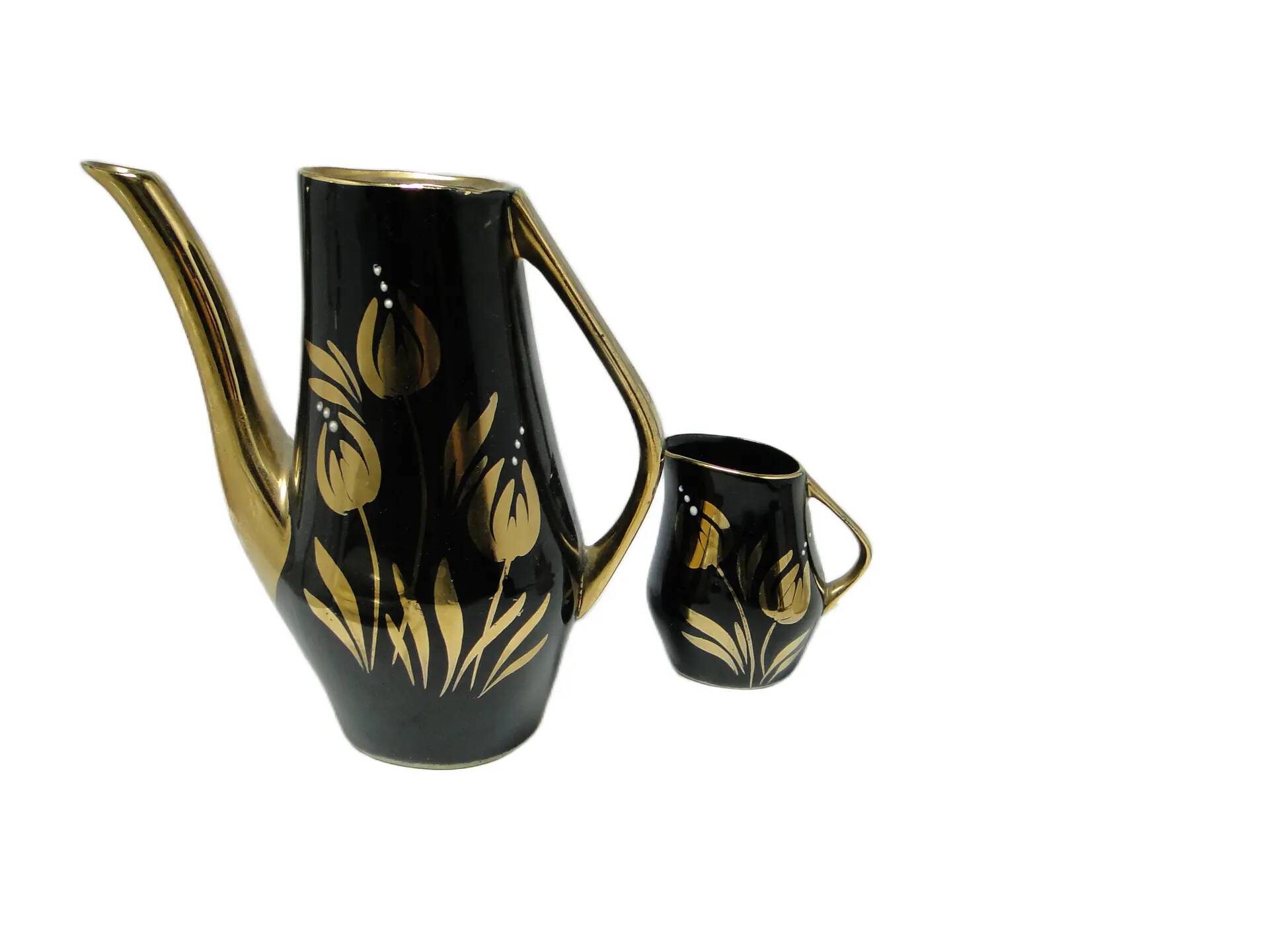Sugar bowl, mid-century modern, porcelain, Chodzież, Poland, 1970s.