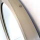 Round Mirror by Sergio Mazza for Artemide with Steel Frame, Italy