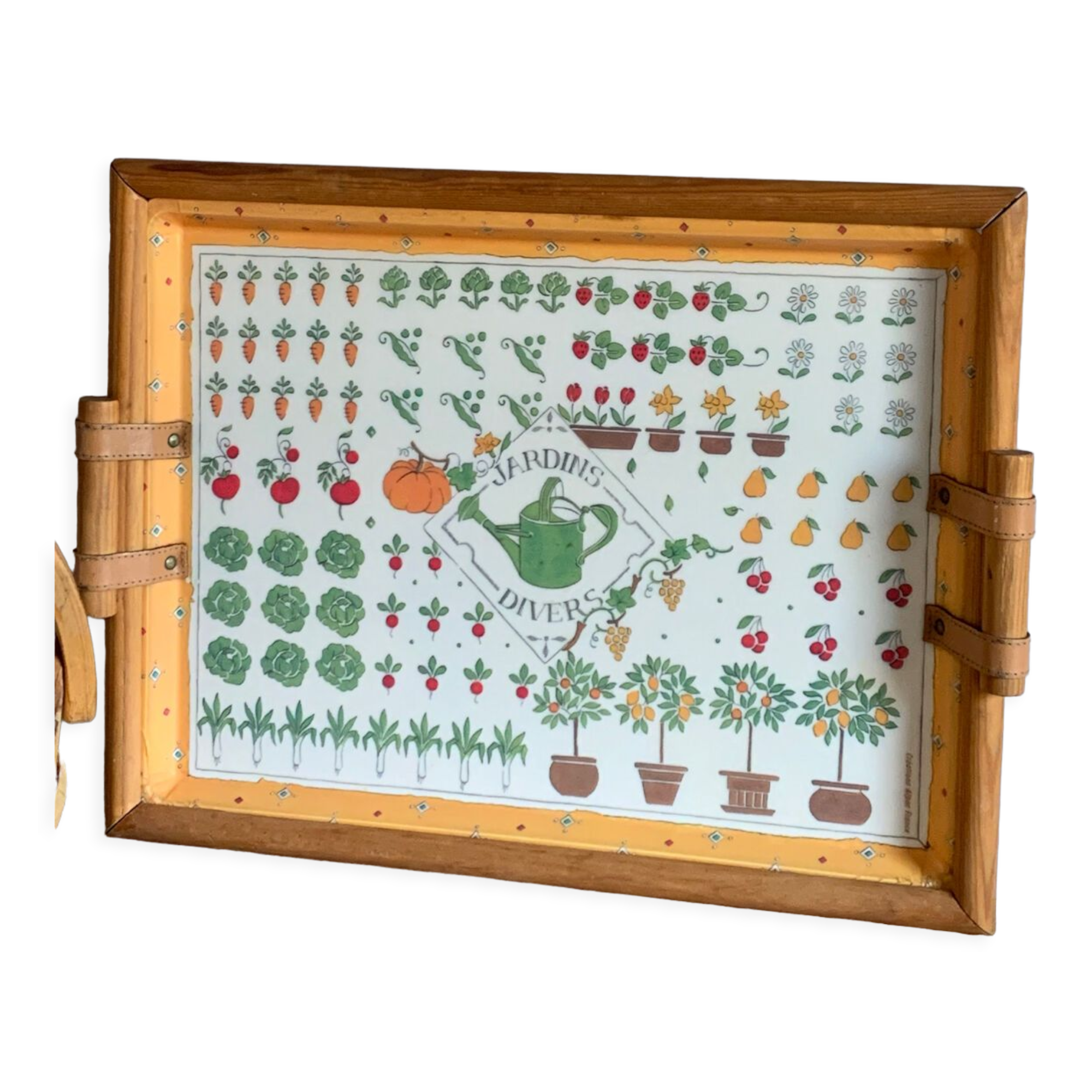 Plateau vintage marque Alpac