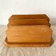 Wooden mail rack, sorter