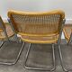 3 chaises Cesca B32 par Marcel Breuer