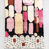 New colorful Beni Ouarain Moroccan Berber rug