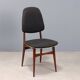 Vintage chair in fabric and foam, design, Italy, 1960s