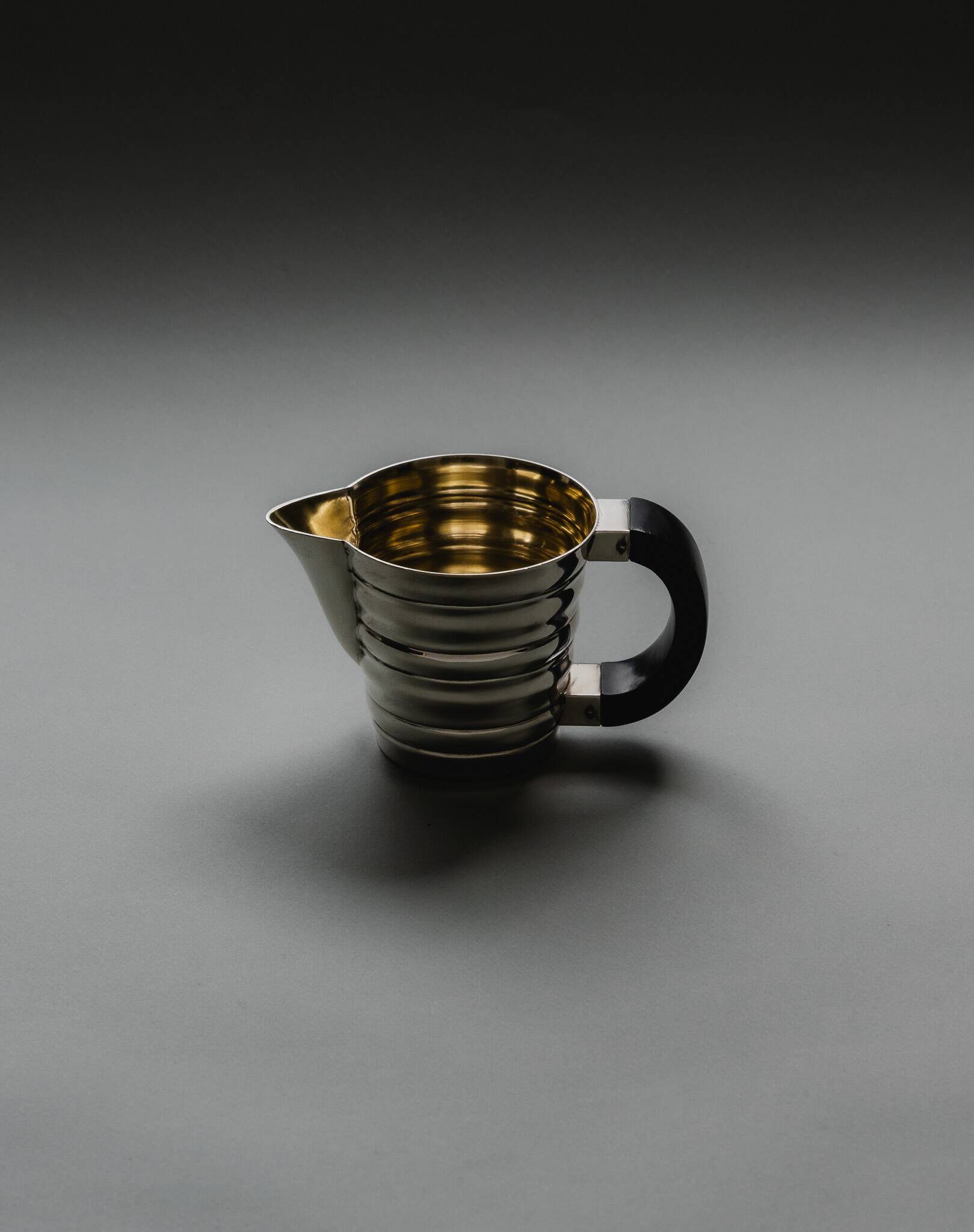 Accolade tea and coffee set, gio ponti for christofle, 1930s