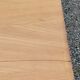 Vintage chest of drawers from the 50s in blond oak 4 drawers feet bobbin