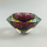 Bol Murano Sommerso du milieu du siècle de Mandruzzato, années 1960