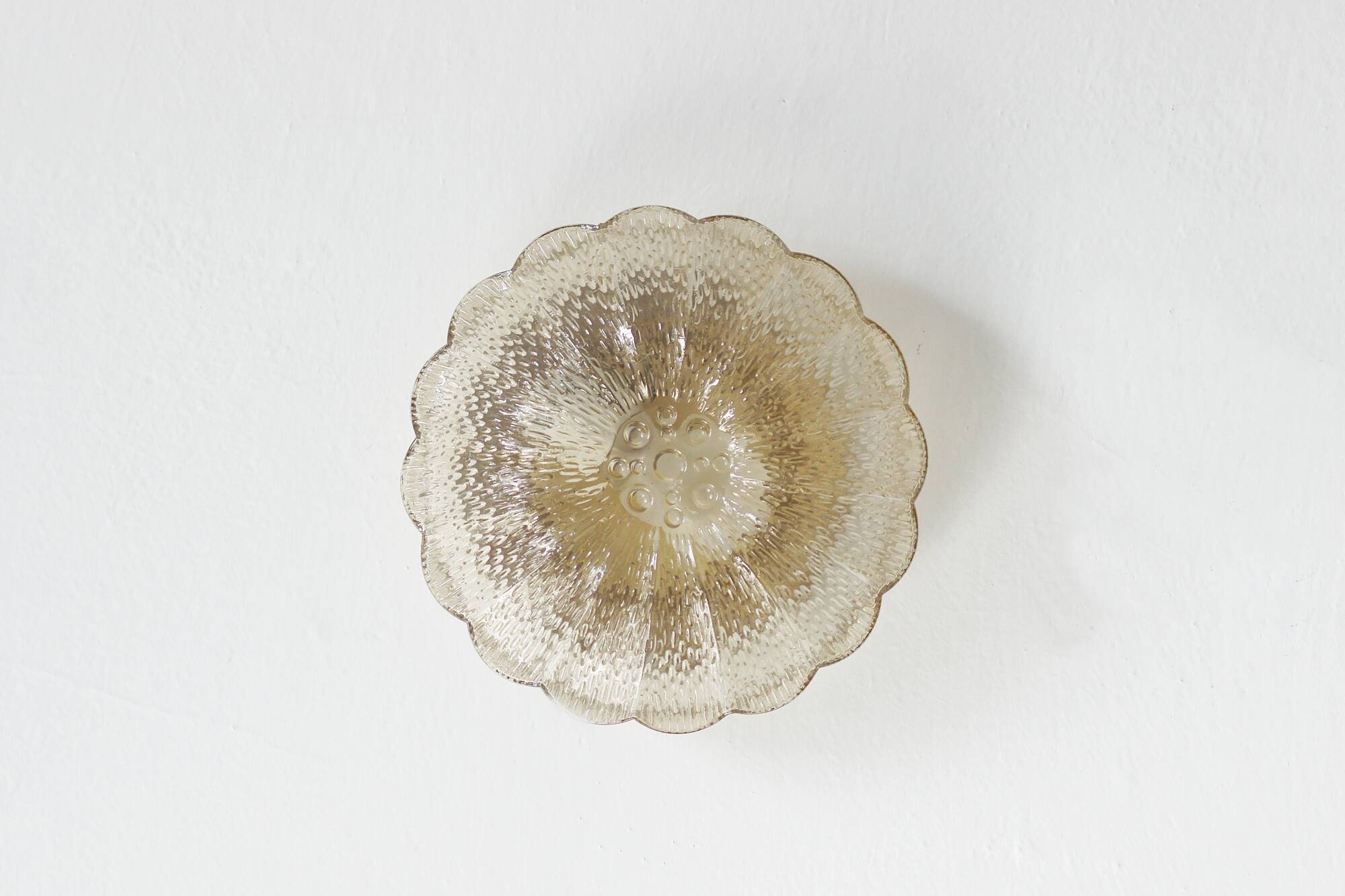Applique florale du milieu du siècle, années 1960