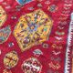 Berber tribal Moroccan former carpet 111x166cm