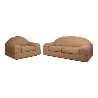 Alain Delon armchair and sofa for Maison Jansen