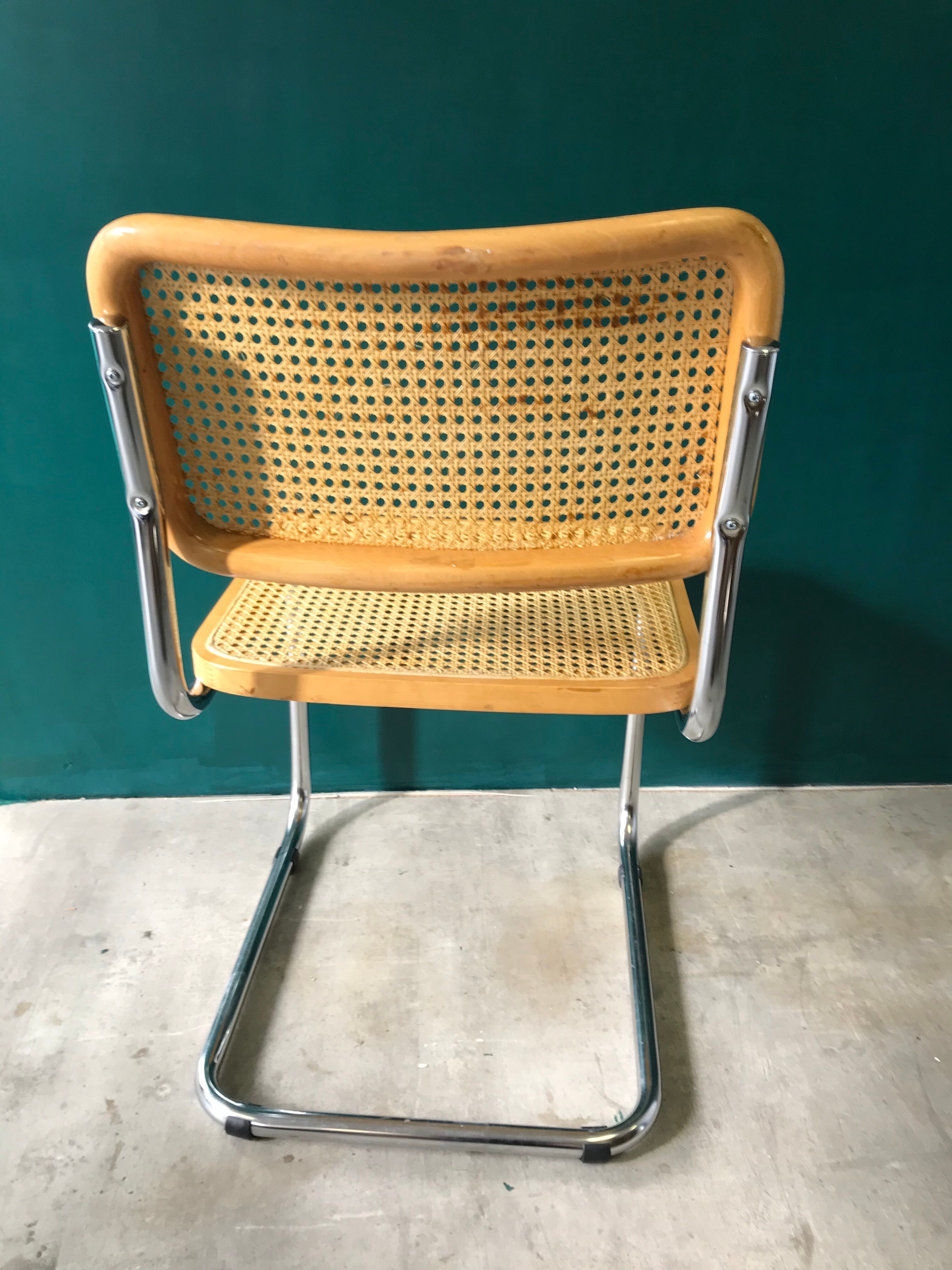Breuer B32 cannée chair