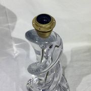 Pied de lampe en cristal de Sèvres