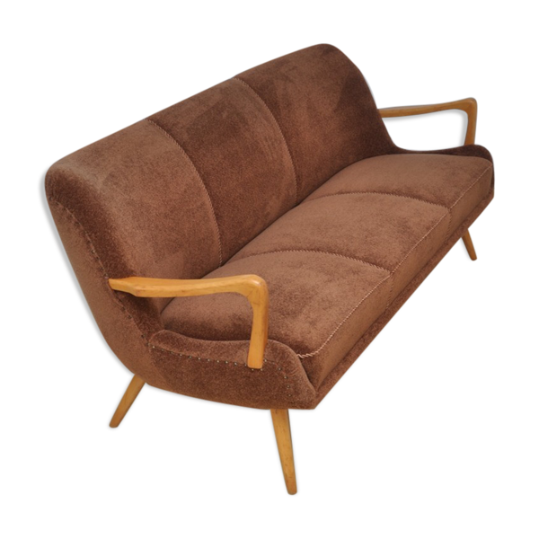 Canapé scandinave années 50-60