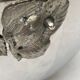 Vintage Italian Silver-Coloured Champagne Bath on Ball Feet