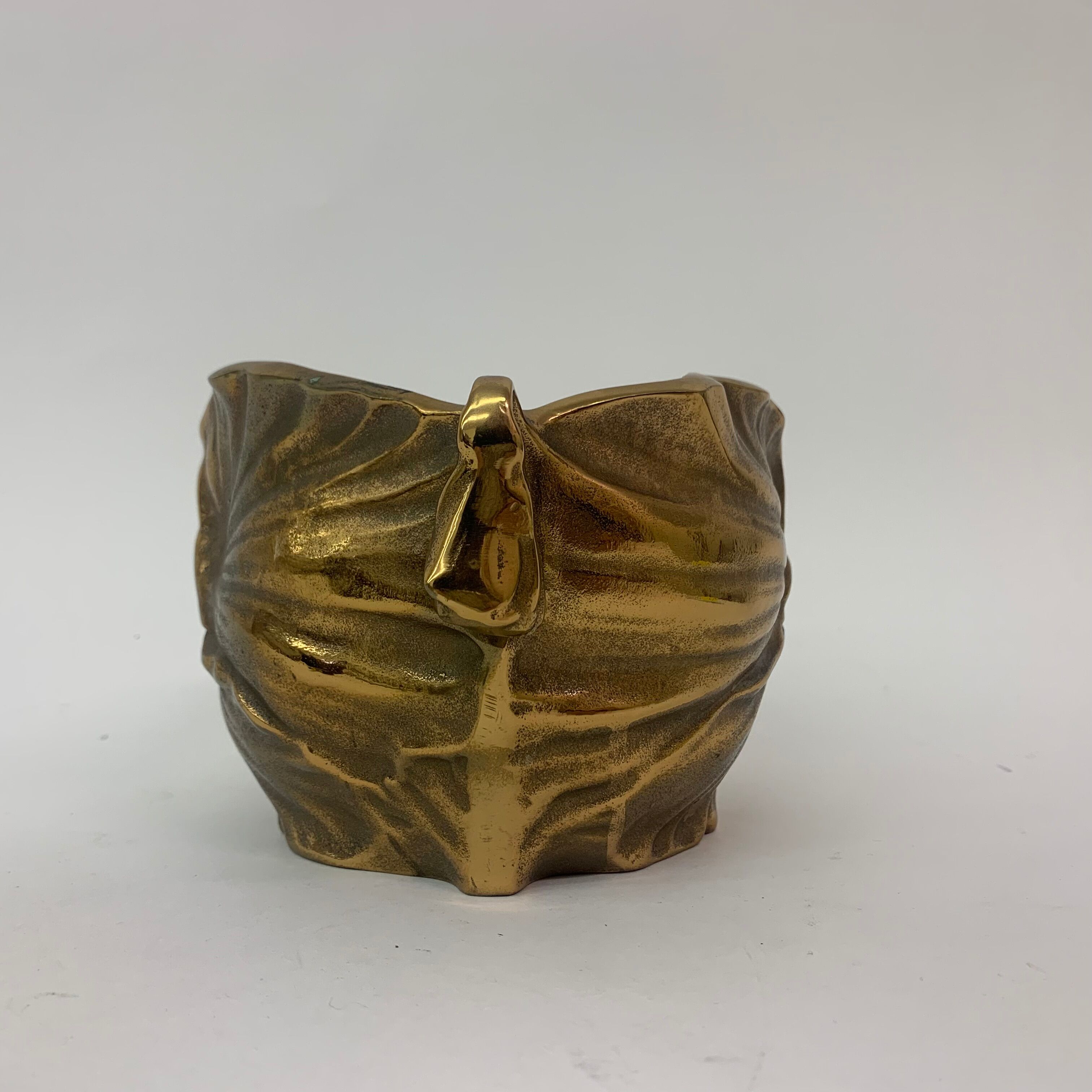 Pot de fleurs en bronze, années 1930