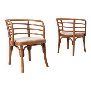 Lot de 2 fauteuils thonet,