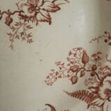 Salins earthenware plates, fer terre