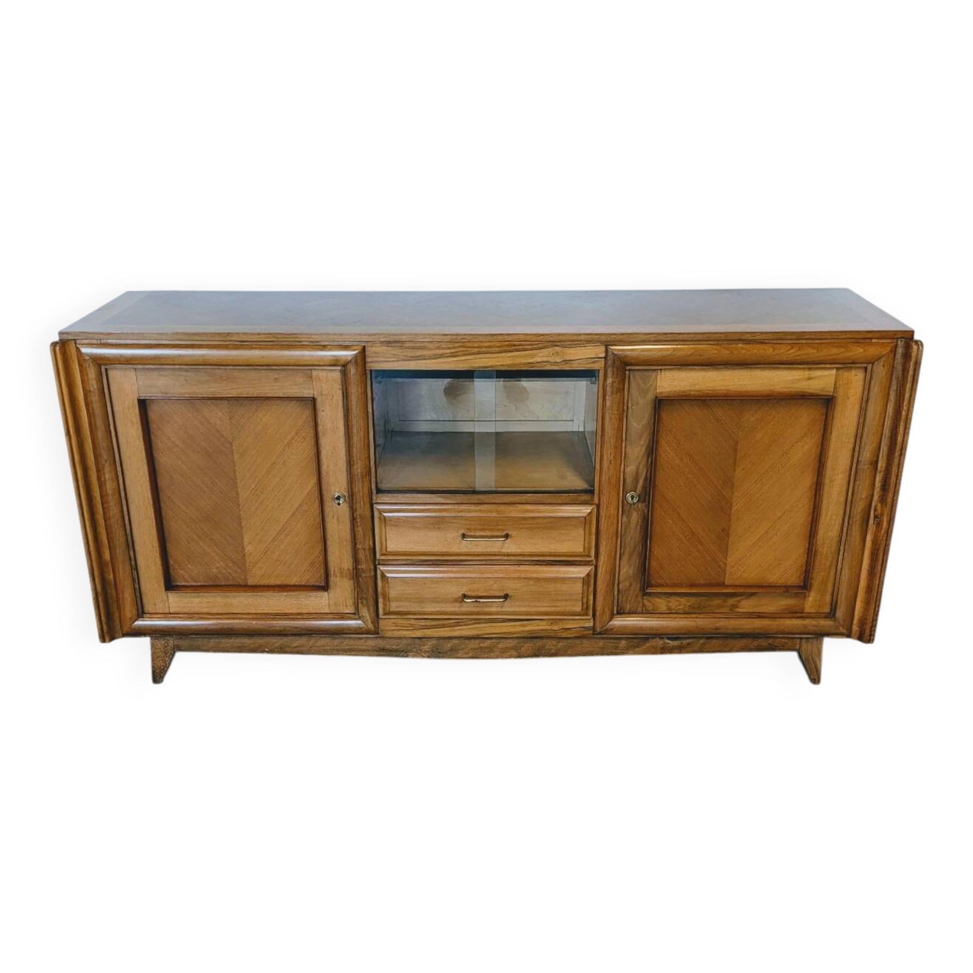 Vintage wooden sideboard / buffet cabinet
