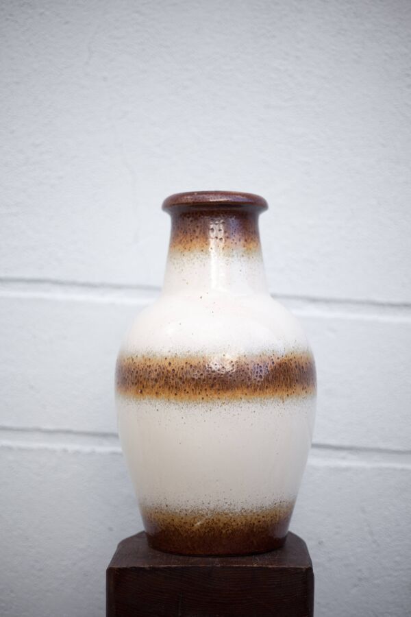 Grand vase céramique West Germany, scheurich Keramik vase , vase décoratif, vase plancher, 60's
