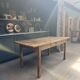 Table de ferme ancienne en chêne (rénovée)