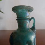 Miniature vase Scavo Seguso Vetri d'Arte iridescent glass Murano 1950