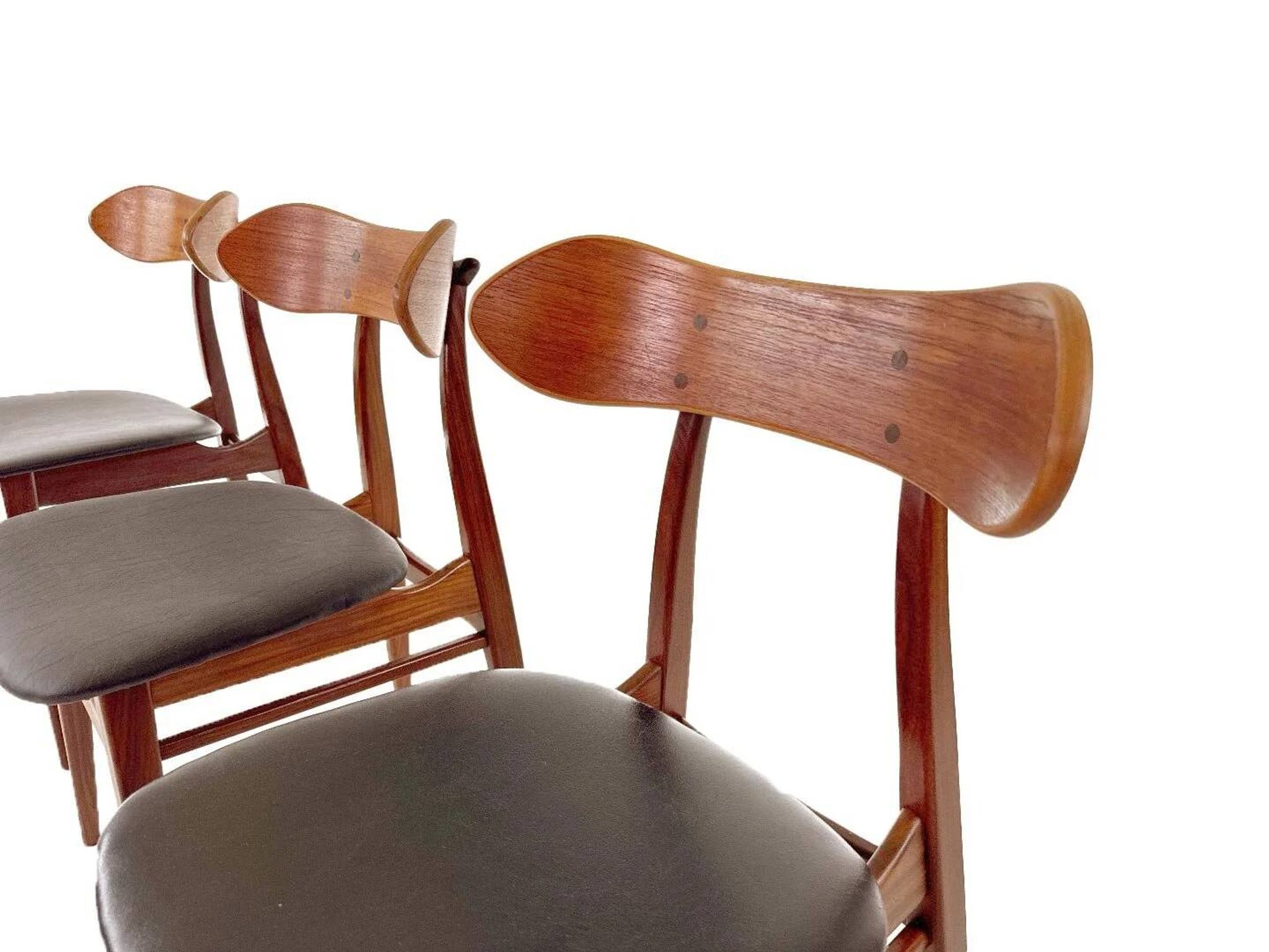 Louis van Teeffelen “Kastrup” dining chairs for Wébé – set of 4