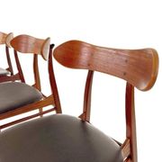 Louis van Teeffelen “Kastrup” dining chairs for Wébé – set of 4