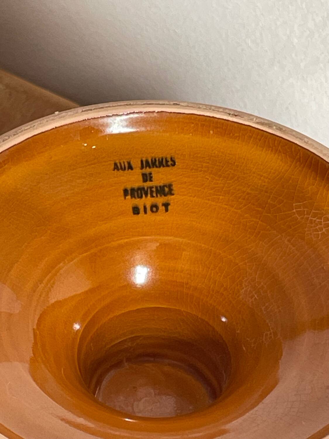 Ceramic soup tureen from Biot pottery