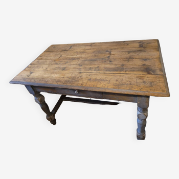 Old dining table