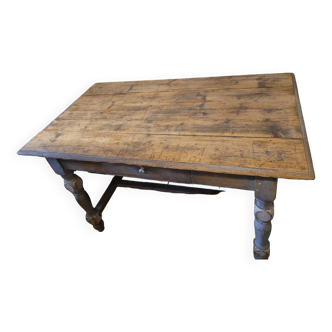 Old dining table