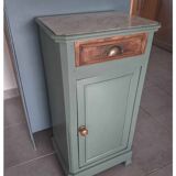Small antique bedside table