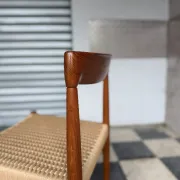 Set of 10 chairs by Henry Walter Klein