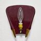 Pair of brass wall lights in Mid Century Modern style attributed to Stilnovo.
