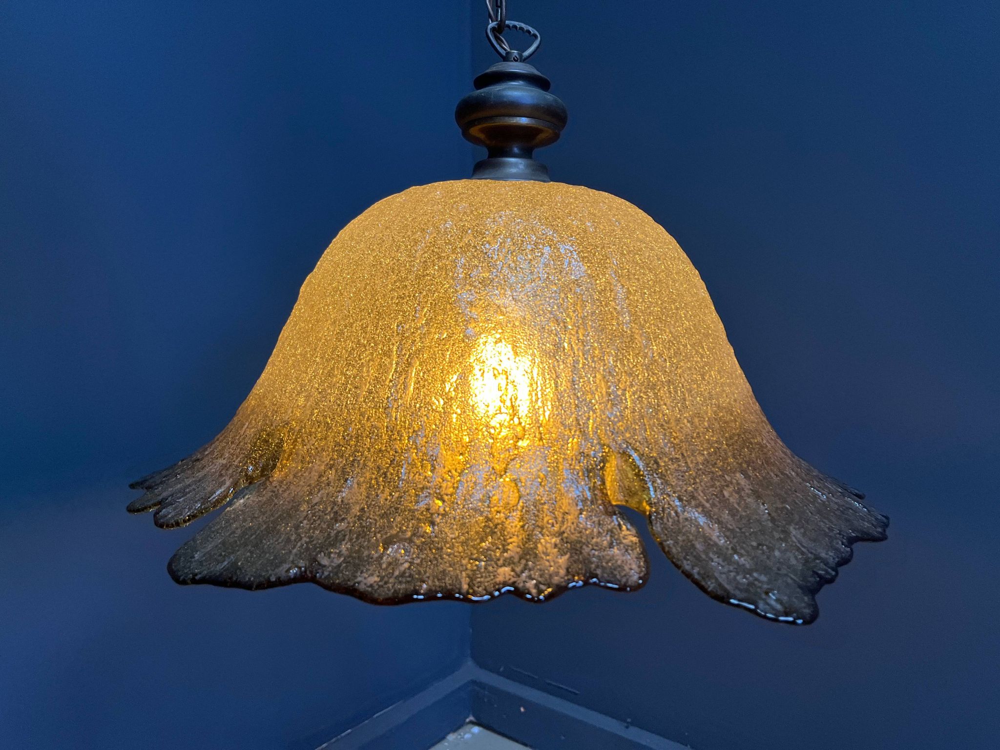 Vintage Murano glass pendant light, 1960s