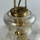 1960's 1970's brutalist ceiling lamp pendant lamp brass & murano glass