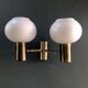 Pair of wall lamps 70s