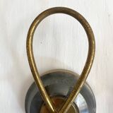 Pair of Art Deco double tulip wall lights