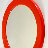 Round orange wall mirror by syla 70 years
