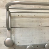 Gray coat rack