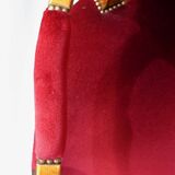 Louis XVI style bench in natural wood