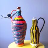 Scoubidous bottles 60s