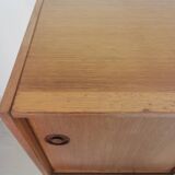 Danish sideboard, sliding doors, in oak