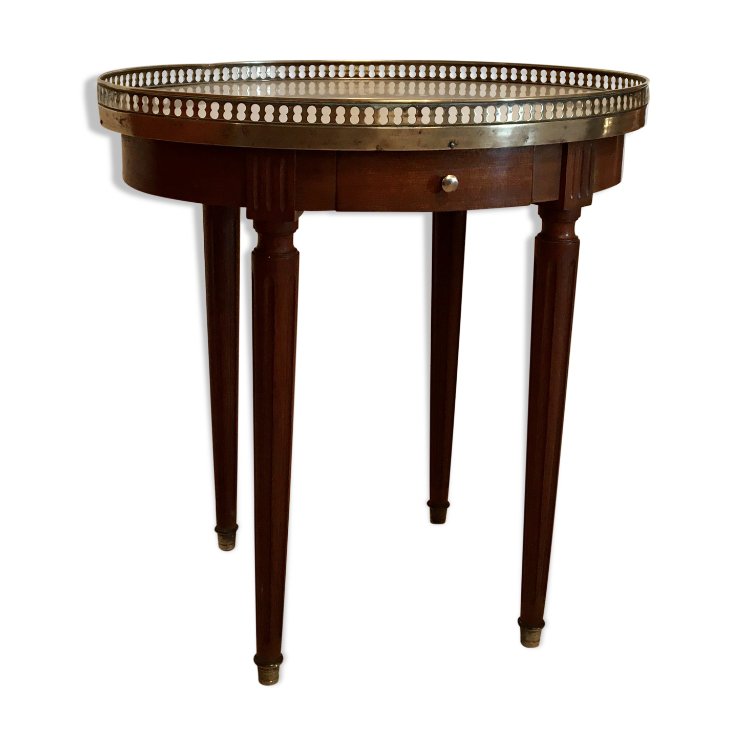 Healing hot Louis XVI marble and brass