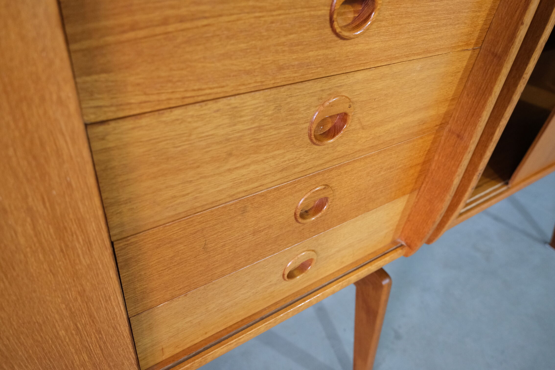 Mid Century Wall Unit by John Texmon, 1960's, Norway