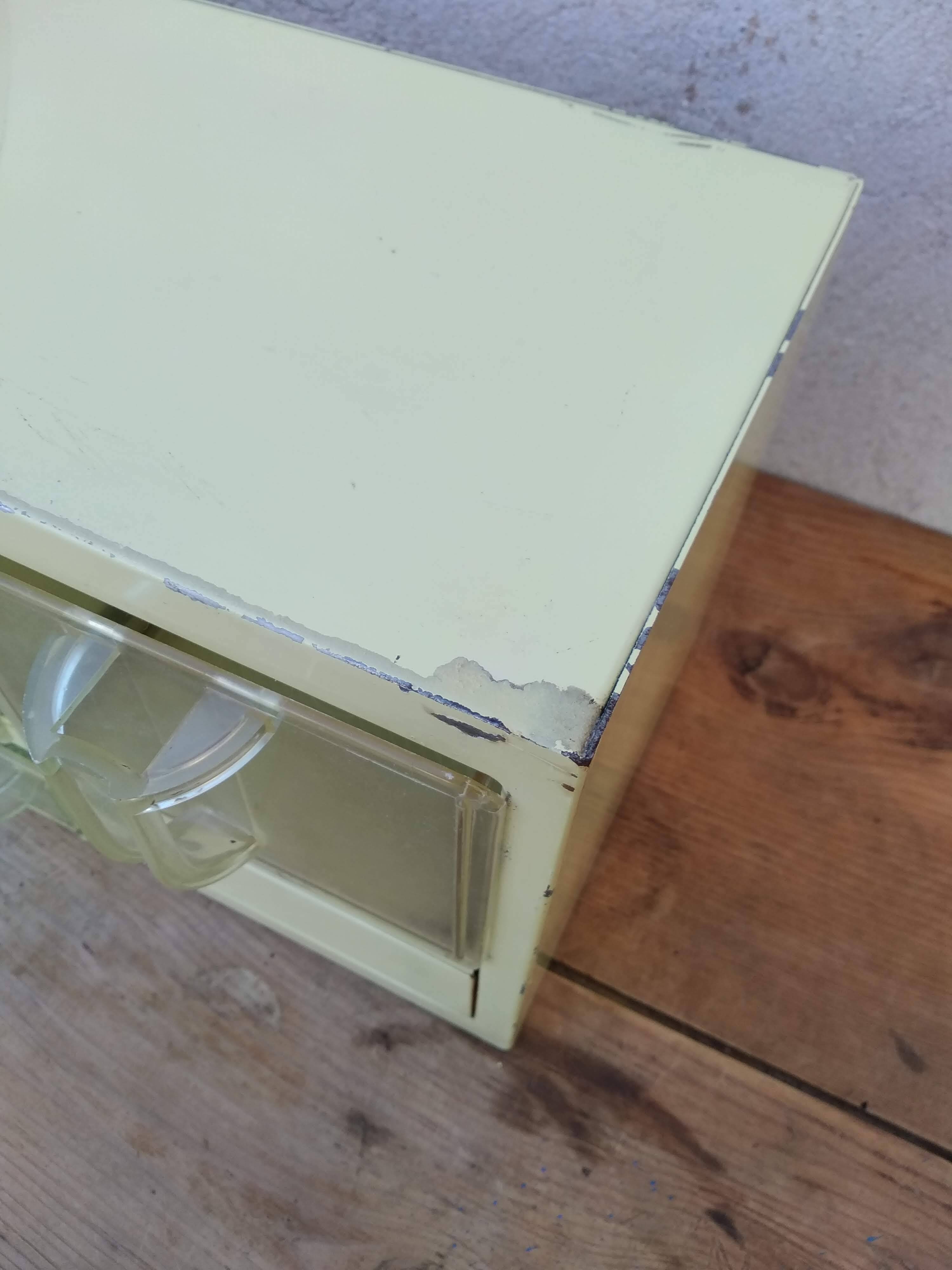 Storage unit with lockers brand PlexiBronze - 1950s