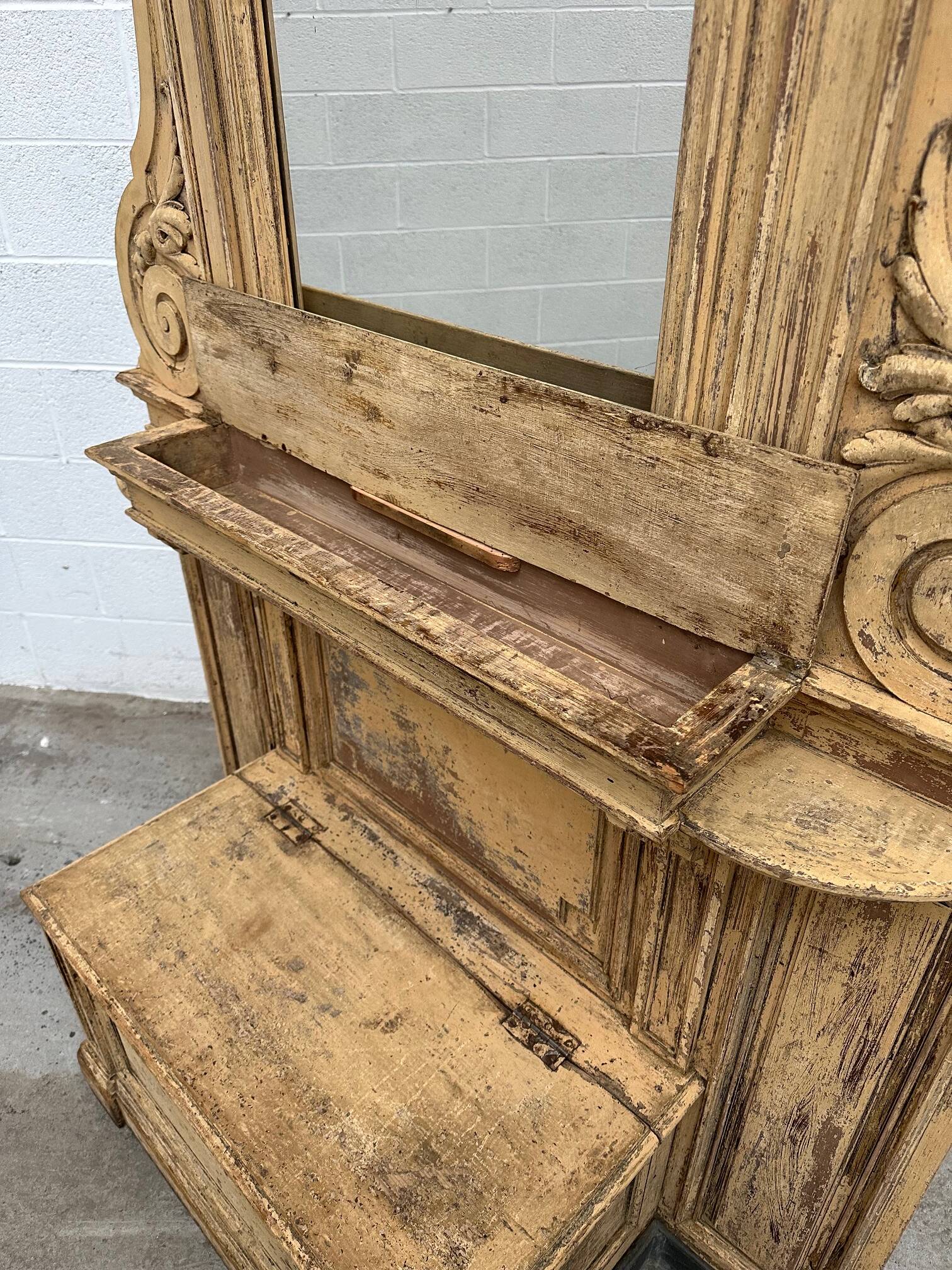 Napoleon III entrance mirror