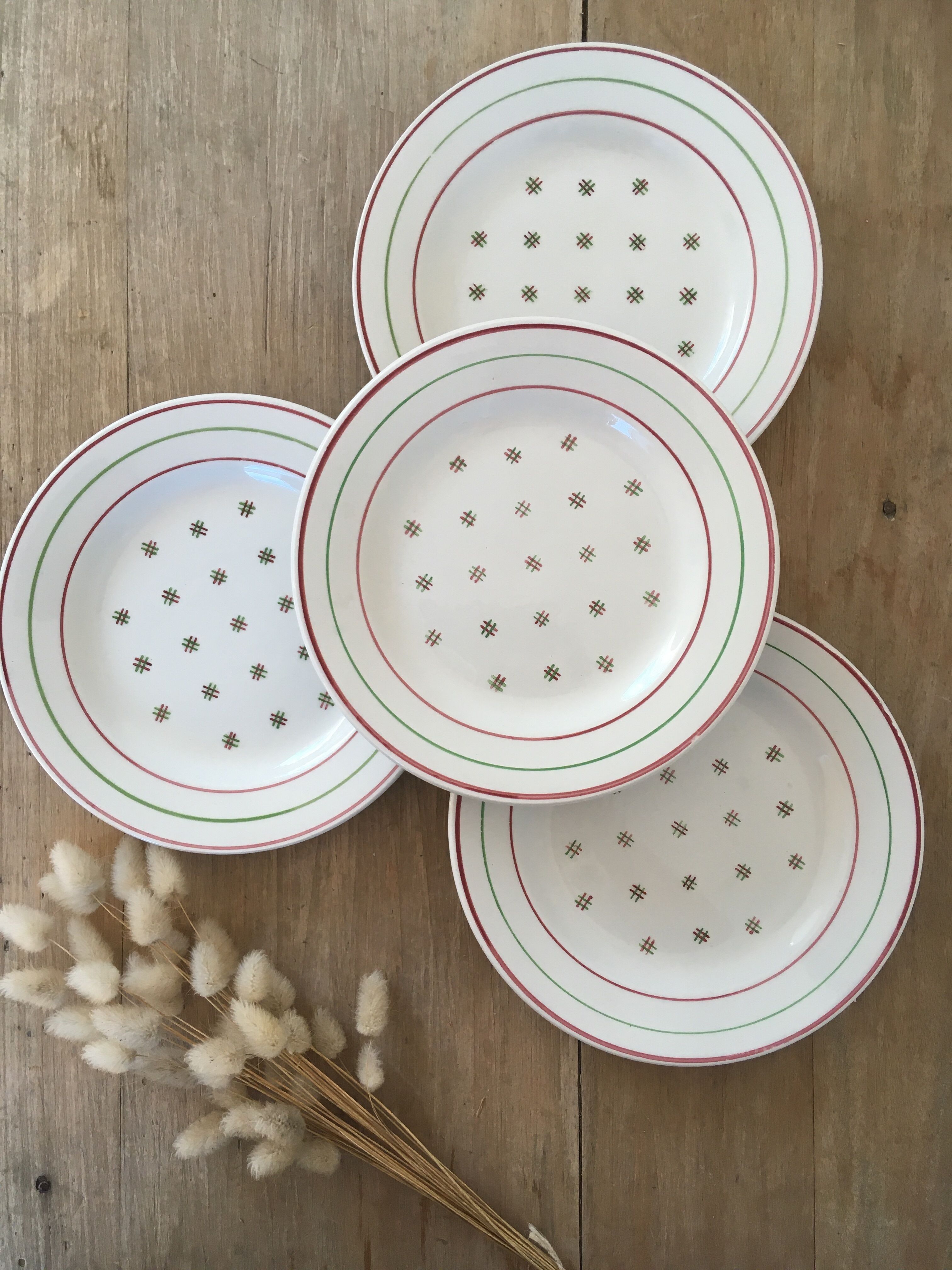 Dessert plates lunéville