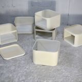 Anna Castelli, Kartell. Storage modules, Circa 1970