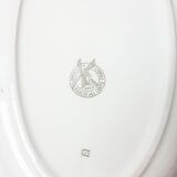 Set of earthenware plates